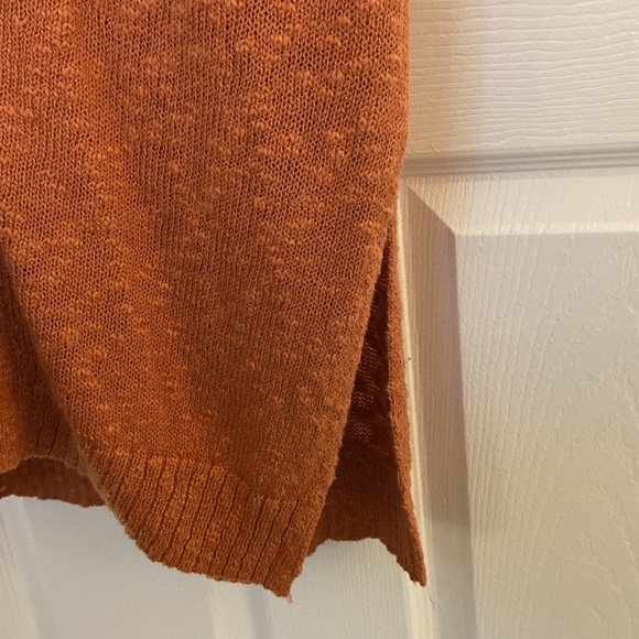 Orange Roxy Long Cardigan - Picture 4 of 4
